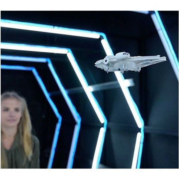 Star Wars Disney Millennium Falcon Motion Sensing Drone Quadcopter World Tech - Picture 12 of 12